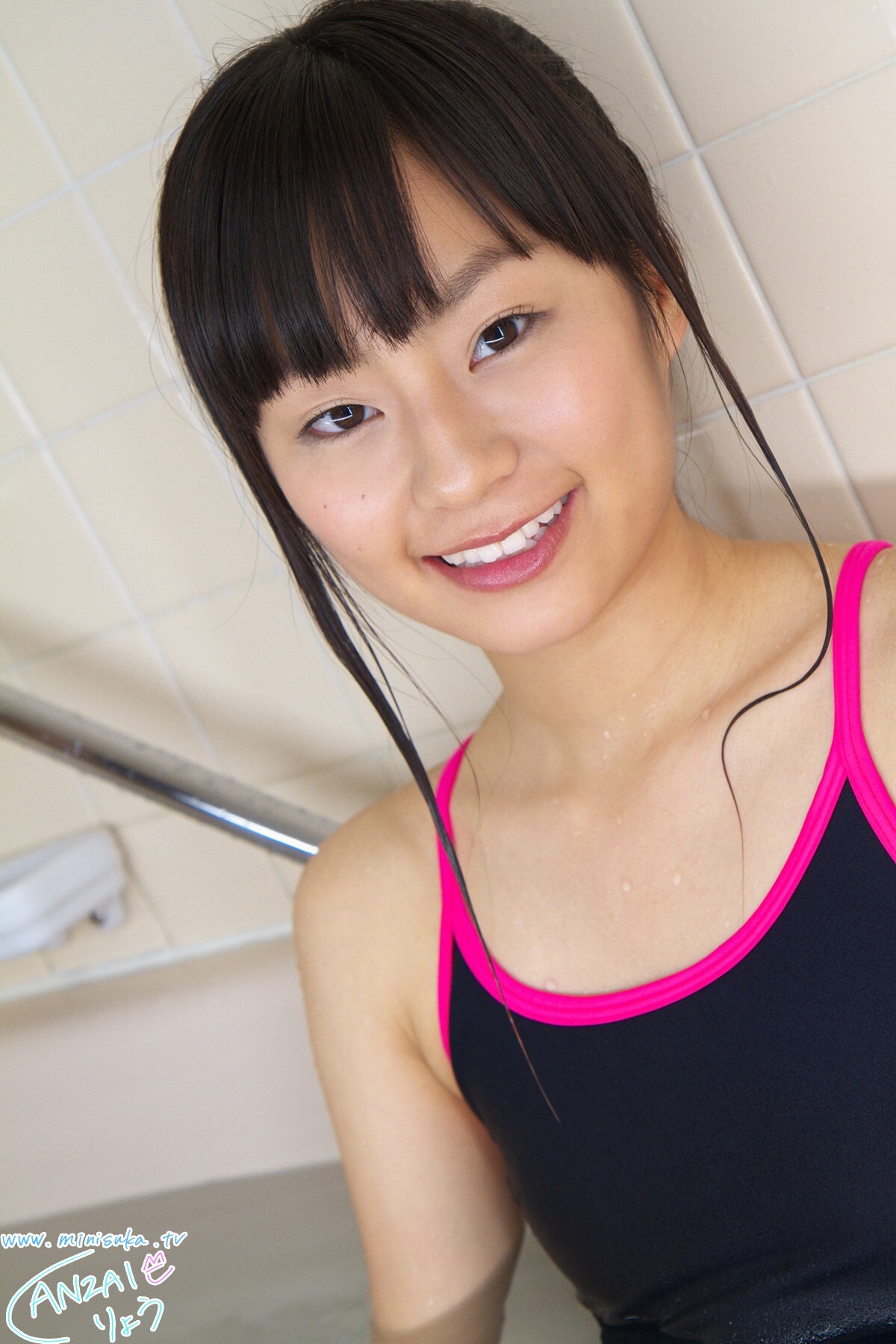 安西涼生 Ryo Anzai (2) [Minisuka.tv]现役女子高生